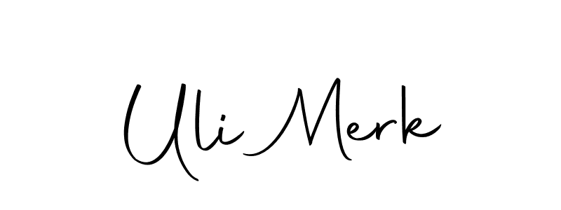 Make a beautiful signature design for name Uli Merk. Use this online signature maker to create a handwritten signature for free. Uli Merk signature style 10 images and pictures png