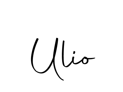 Also we have Ulio name is the best signature style. Create professional handwritten signature collection using Autography-DOLnW autograph style. Ulio signature style 10 images and pictures png