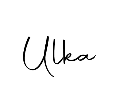 if you are searching for the best signature style for your name Ulka. so please give up your signature search. here we have designed multiple signature styles  using Autography-DOLnW. Ulka signature style 10 images and pictures png