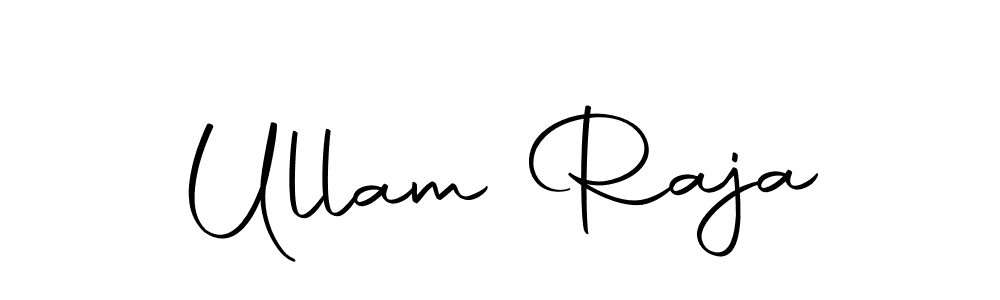 Make a beautiful signature design for name Ullam Raja. With this signature (Autography-DOLnW) style, you can create a handwritten signature for free. Ullam Raja signature style 10 images and pictures png
