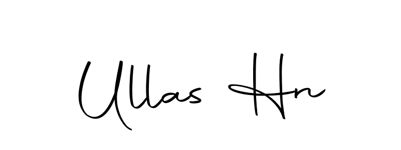 You should practise on your own different ways (Autography-DOLnW) to write your name (Ullas Hn) in signature. don't let someone else do it for you. Ullas Hn signature style 10 images and pictures png