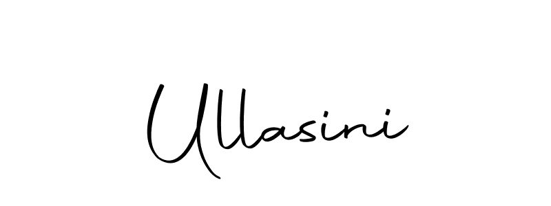 Use a signature maker to create a handwritten signature online. With this signature software, you can design (Autography-DOLnW) your own signature for name Ullasini. Ullasini signature style 10 images and pictures png