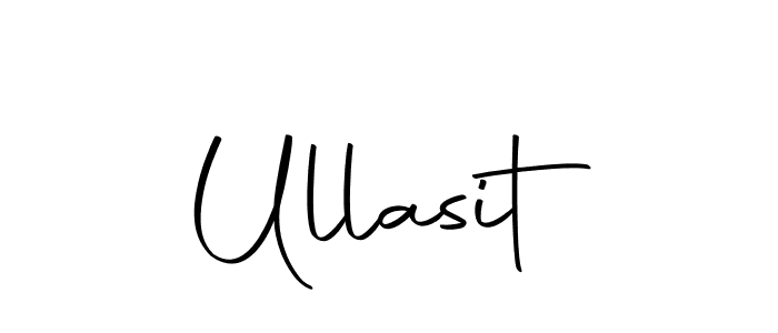 Make a beautiful signature design for name Ullasit. With this signature (Autography-DOLnW) style, you can create a handwritten signature for free. Ullasit signature style 10 images and pictures png