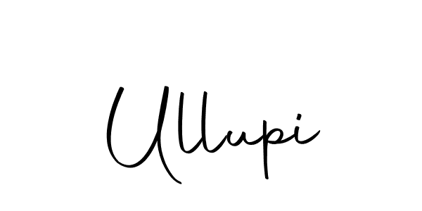 How to make Ullupi name signature. Use Autography-DOLnW style for creating short signs online. This is the latest handwritten sign. Ullupi signature style 10 images and pictures png