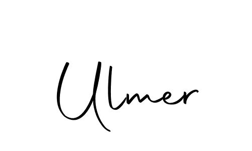 Ulmer stylish signature style. Best Handwritten Sign (Autography-DOLnW) for my name. Handwritten Signature Collection Ideas for my name Ulmer. Ulmer signature style 10 images and pictures png