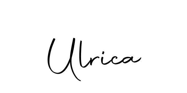 How to make Ulrica name signature. Use Autography-DOLnW style for creating short signs online. This is the latest handwritten sign. Ulrica signature style 10 images and pictures png