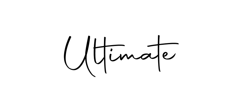 Use a signature maker to create a handwritten signature online. With this signature software, you can design (Autography-DOLnW) your own signature for name Ultimate. Ultimate signature style 10 images and pictures png