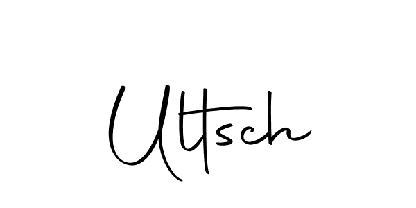 Create a beautiful signature design for name Ultsch. With this signature (Autography-DOLnW) fonts, you can make a handwritten signature for free. Ultsch signature style 10 images and pictures png