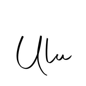 Use a signature maker to create a handwritten signature online. With this signature software, you can design (Autography-DOLnW) your own signature for name Ulu. Ulu signature style 10 images and pictures png
