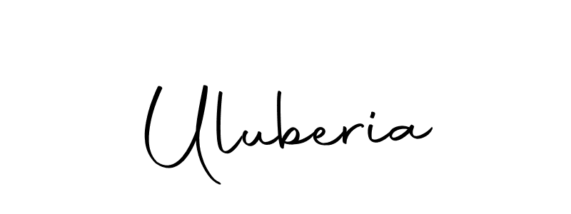 Make a short Uluberia signature style. Manage your documents anywhere anytime using Autography-DOLnW. Create and add eSignatures, submit forms, share and send files easily. Uluberia signature style 10 images and pictures png