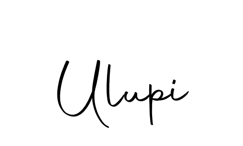 You should practise on your own different ways (Autography-DOLnW) to write your name (Ulupi) in signature. don't let someone else do it for you. Ulupi signature style 10 images and pictures png