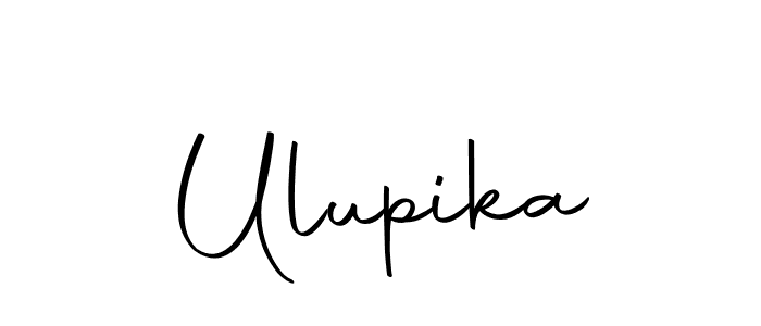You can use this online signature creator to create a handwritten signature for the name Ulupika. This is the best online autograph maker. Ulupika signature style 10 images and pictures png