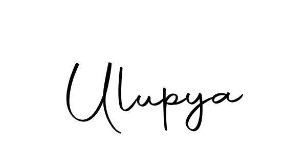 Create a beautiful signature design for name Ulupya. With this signature (Autography-DOLnW) fonts, you can make a handwritten signature for free. Ulupya signature style 10 images and pictures png