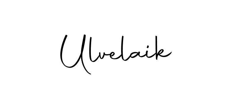 How to make Ulvelaik signature? Autography-DOLnW is a professional autograph style. Create handwritten signature for Ulvelaik name. Ulvelaik signature style 10 images and pictures png