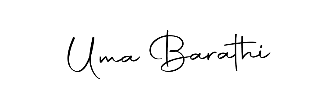 Uma Barathi stylish signature style. Best Handwritten Sign (Autography-DOLnW) for my name. Handwritten Signature Collection Ideas for my name Uma Barathi. Uma Barathi signature style 10 images and pictures png