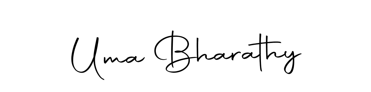 Make a short Uma Bharathy signature style. Manage your documents anywhere anytime using Autography-DOLnW. Create and add eSignatures, submit forms, share and send files easily. Uma Bharathy signature style 10 images and pictures png