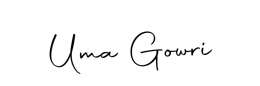 You should practise on your own different ways (Autography-DOLnW) to write your name (Uma Gowri) in signature. don't let someone else do it for you. Uma Gowri signature style 10 images and pictures png