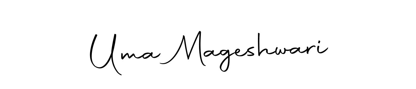 Use a signature maker to create a handwritten signature online. With this signature software, you can design (Autography-DOLnW) your own signature for name Uma Mageshwari. Uma Mageshwari signature style 10 images and pictures png