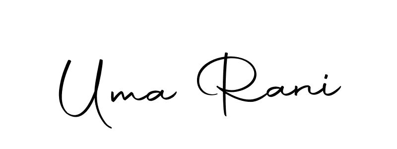 Make a beautiful signature design for name Uma Rani. Use this online signature maker to create a handwritten signature for free. Uma Rani signature style 10 images and pictures png