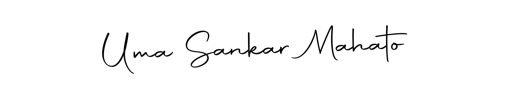 Create a beautiful signature design for name Uma Sankar Mahato. With this signature (Autography-DOLnW) fonts, you can make a handwritten signature for free. Uma Sankar Mahato signature style 10 images and pictures png