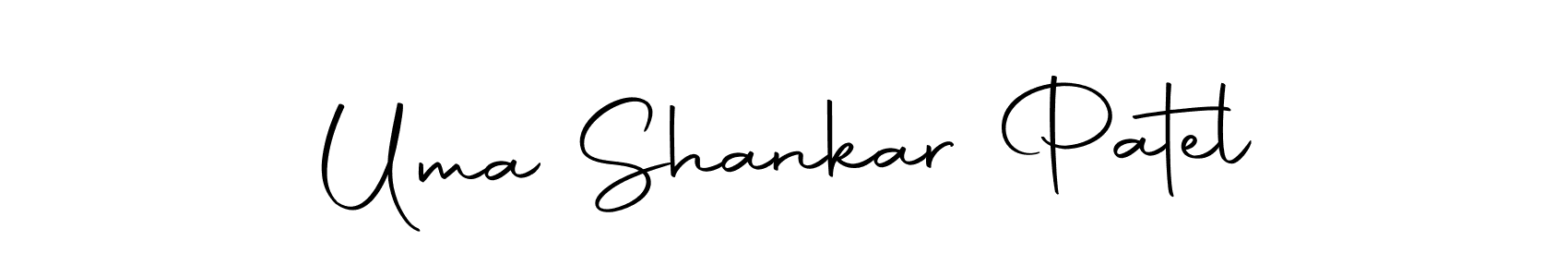 You should practise on your own different ways (Autography-DOLnW) to write your name (Uma Shankar Patel) in signature. don't let someone else do it for you. Uma Shankar Patel signature style 10 images and pictures png