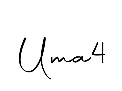 You can use this online signature creator to create a handwritten signature for the name Uma4. This is the best online autograph maker. Uma4 signature style 10 images and pictures png