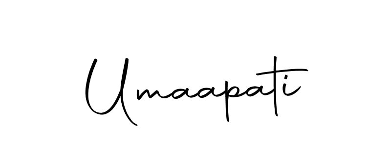 Design your own signature with our free online signature maker. With this signature software, you can create a handwritten (Autography-DOLnW) signature for name Umaapati. Umaapati signature style 10 images and pictures png