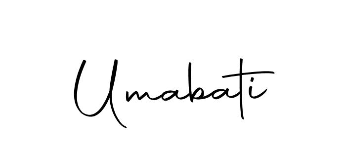 You should practise on your own different ways (Autography-DOLnW) to write your name (Umabati) in signature. don't let someone else do it for you. Umabati signature style 10 images and pictures png