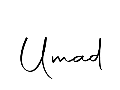 How to make Umad signature? Autography-DOLnW is a professional autograph style. Create handwritten signature for Umad name. Umad signature style 10 images and pictures png