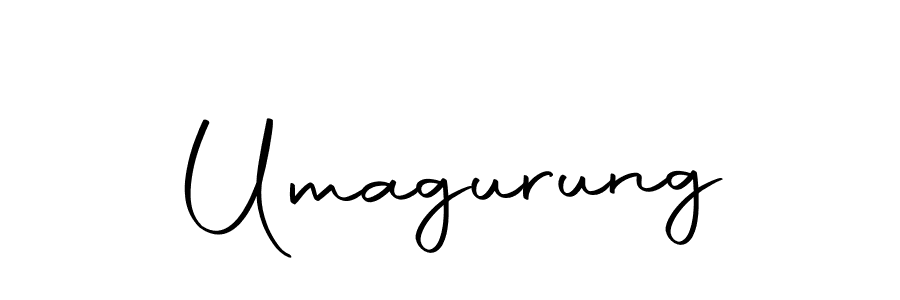 Create a beautiful signature design for name Umagurung. With this signature (Autography-DOLnW) fonts, you can make a handwritten signature for free. Umagurung signature style 10 images and pictures png