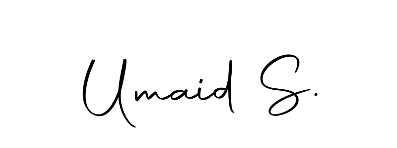 See photos of Umaid S. official signature by Spectra . Check more albums & portfolios. Read reviews & check more about Autography-DOLnW font. Umaid S. signature style 10 images and pictures png