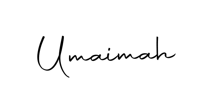 The best way (Autography-DOLnW) to make a short signature is to pick only two or three words in your name. The name Umaimah include a total of six letters. For converting this name. Umaimah signature style 10 images and pictures png