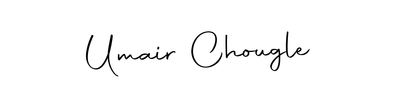 Create a beautiful signature design for name Umair Chougle. With this signature (Autography-DOLnW) fonts, you can make a handwritten signature for free. Umair Chougle signature style 10 images and pictures png