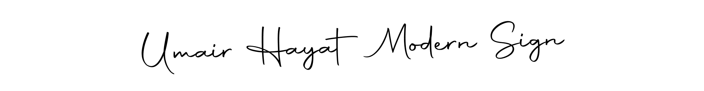 Make a short Umair Hayat Modern Sign signature style. Manage your documents anywhere anytime using Autography-DOLnW. Create and add eSignatures, submit forms, share and send files easily. Umair Hayat Modern Sign signature style 10 images and pictures png