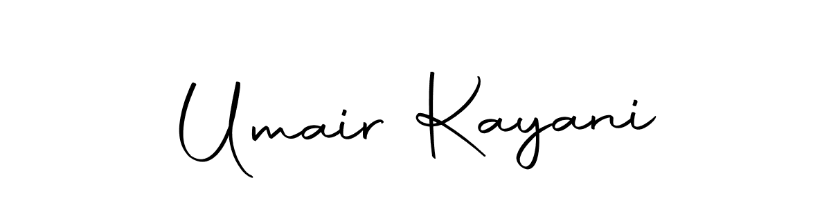 Also we have Umair Kayani name is the best signature style. Create professional handwritten signature collection using Autography-DOLnW autograph style. Umair Kayani signature style 10 images and pictures png