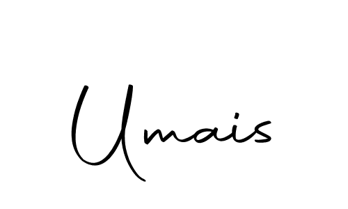 Create a beautiful signature design for name Umais. With this signature (Autography-DOLnW) fonts, you can make a handwritten signature for free. Umais signature style 10 images and pictures png