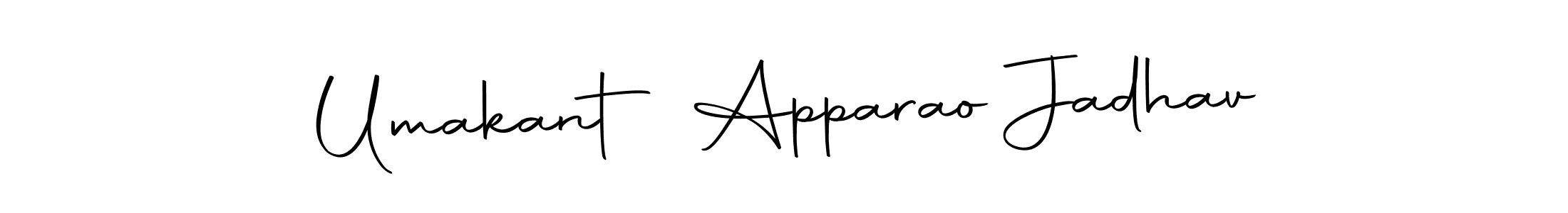 Make a beautiful signature design for name Umakant Apparao Jadhav. With this signature (Autography-DOLnW) style, you can create a handwritten signature for free. Umakant Apparao Jadhav signature style 10 images and pictures png