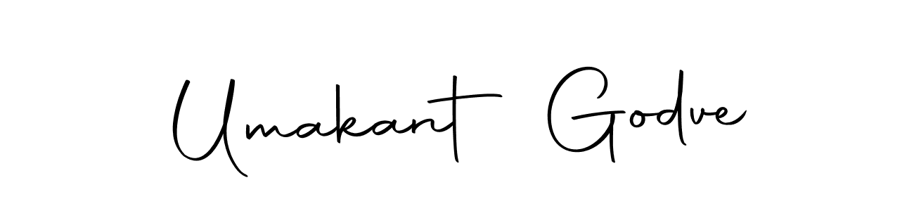 How to make Umakant Godve name signature. Use Autography-DOLnW style for creating short signs online. This is the latest handwritten sign. Umakant Godve signature style 10 images and pictures png