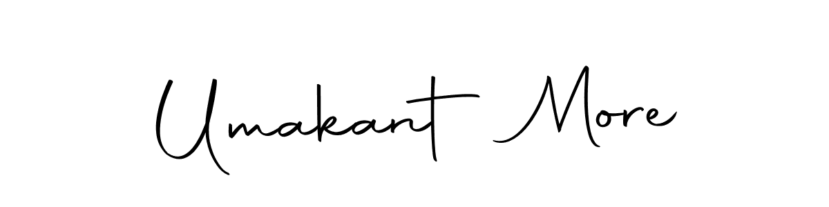 The best way (Autography-DOLnW) to make a short signature is to pick only two or three words in your name. The name Umakant More include a total of six letters. For converting this name. Umakant More signature style 10 images and pictures png