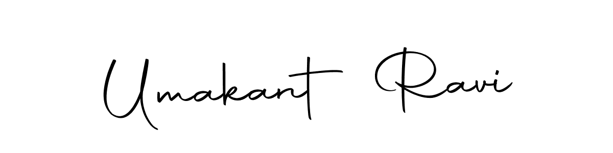 Create a beautiful signature design for name Umakant Ravi. With this signature (Autography-DOLnW) fonts, you can make a handwritten signature for free. Umakant Ravi signature style 10 images and pictures png
