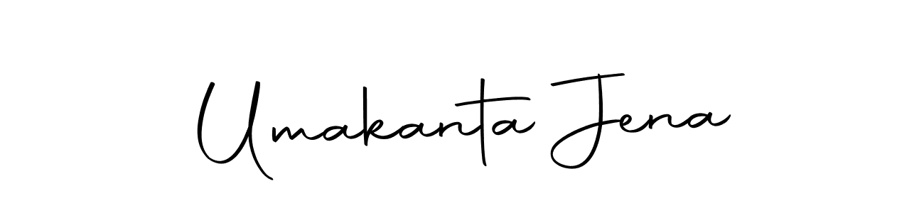 Create a beautiful signature design for name Umakanta Jena. With this signature (Autography-DOLnW) fonts, you can make a handwritten signature for free. Umakanta Jena signature style 10 images and pictures png