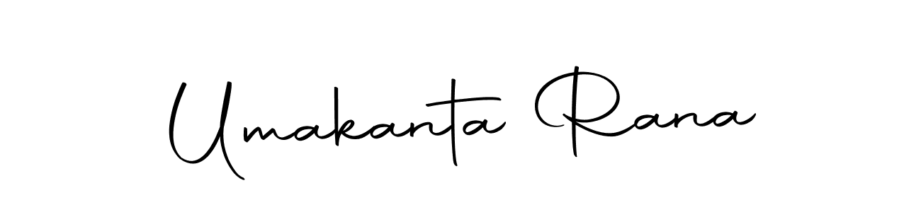 Design your own signature with our free online signature maker. With this signature software, you can create a handwritten (Autography-DOLnW) signature for name Umakanta Rana. Umakanta Rana signature style 10 images and pictures png