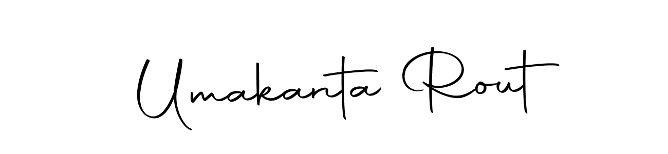 How to make Umakanta Rout name signature. Use Autography-DOLnW style for creating short signs online. This is the latest handwritten sign. Umakanta Rout signature style 10 images and pictures png