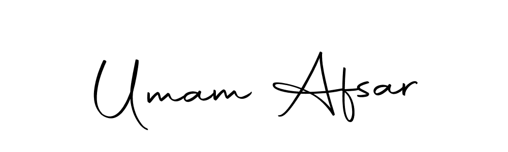 Design your own signature with our free online signature maker. With this signature software, you can create a handwritten (Autography-DOLnW) signature for name Umam Afsar. Umam Afsar signature style 10 images and pictures png