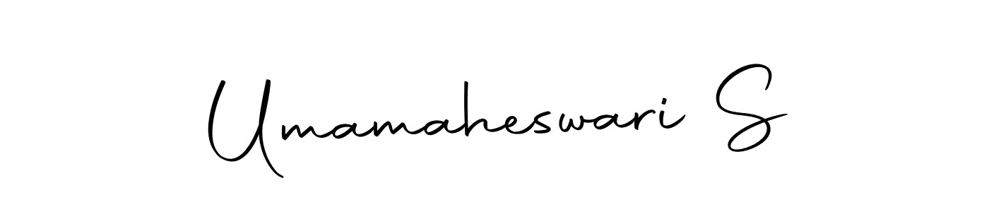 Umamaheswari S stylish signature style. Best Handwritten Sign (Autography-DOLnW) for my name. Handwritten Signature Collection Ideas for my name Umamaheswari S. Umamaheswari S signature style 10 images and pictures png