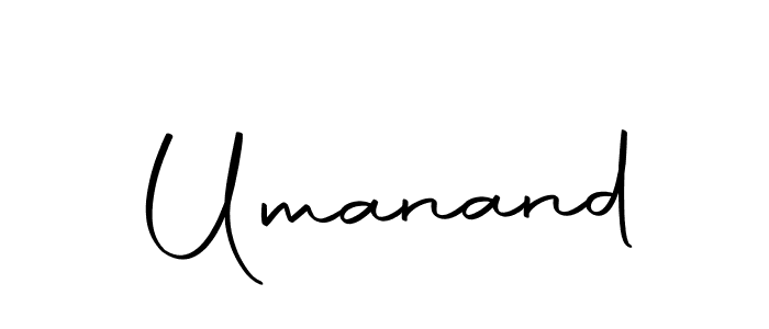 Umanand stylish signature style. Best Handwritten Sign (Autography-DOLnW) for my name. Handwritten Signature Collection Ideas for my name Umanand. Umanand signature style 10 images and pictures png