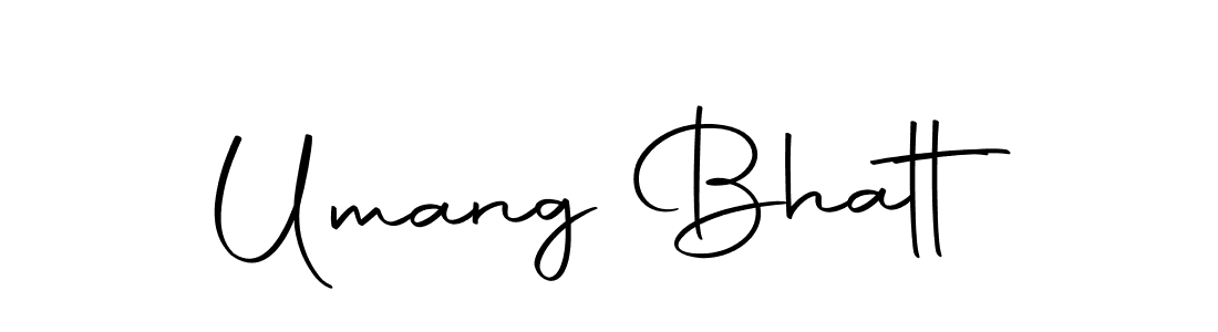 Use a signature maker to create a handwritten signature online. With this signature software, you can design (Autography-DOLnW) your own signature for name Umang Bhatt. Umang Bhatt signature style 10 images and pictures png