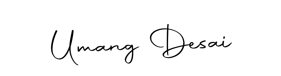 Use a signature maker to create a handwritten signature online. With this signature software, you can design (Autography-DOLnW) your own signature for name Umang Desai. Umang Desai signature style 10 images and pictures png