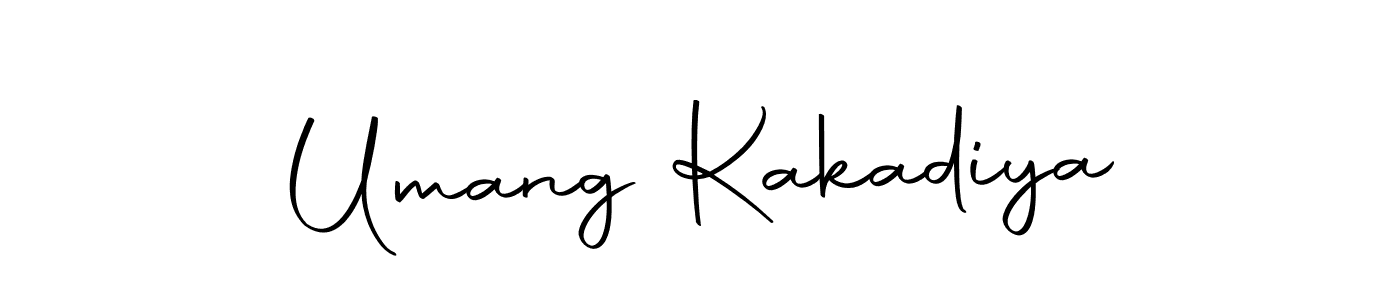 Design your own signature with our free online signature maker. With this signature software, you can create a handwritten (Autography-DOLnW) signature for name Umang Kakadiya. Umang Kakadiya signature style 10 images and pictures png