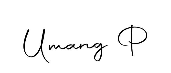 Make a beautiful signature design for name Umang P. Use this online signature maker to create a handwritten signature for free. Umang P signature style 10 images and pictures png